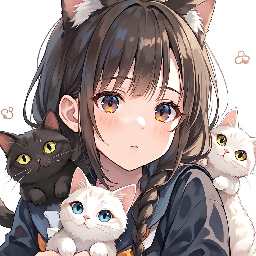 招财猫¥女孩