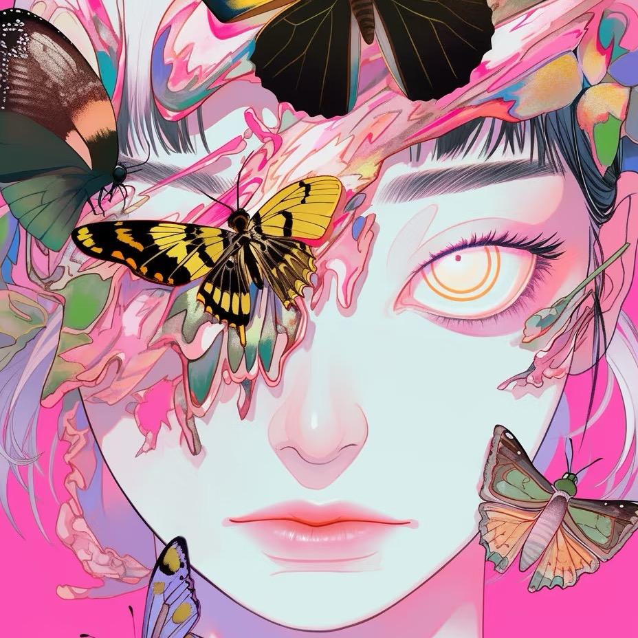 蝴HU水晶 蝶后