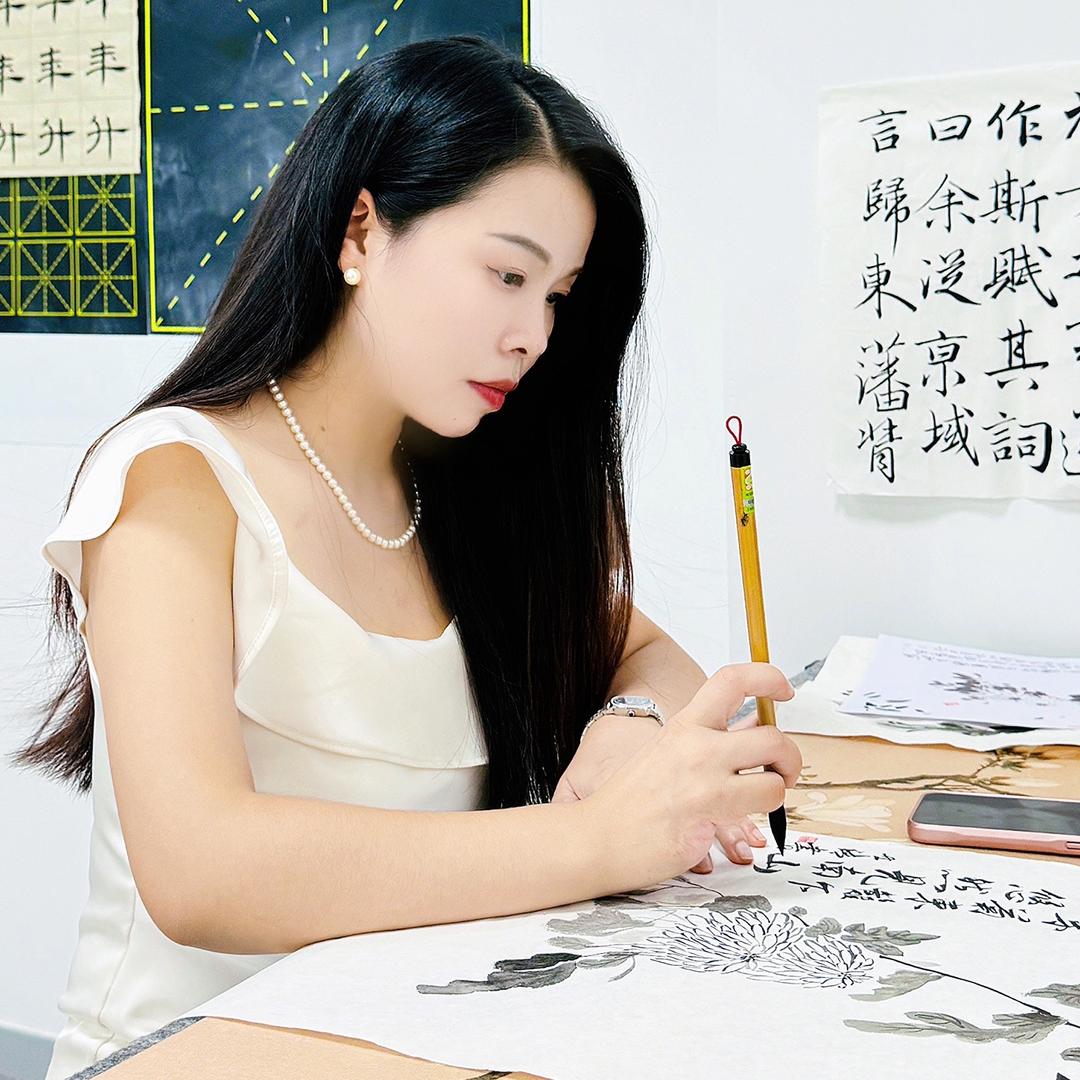 华蓥书画培训黄老师