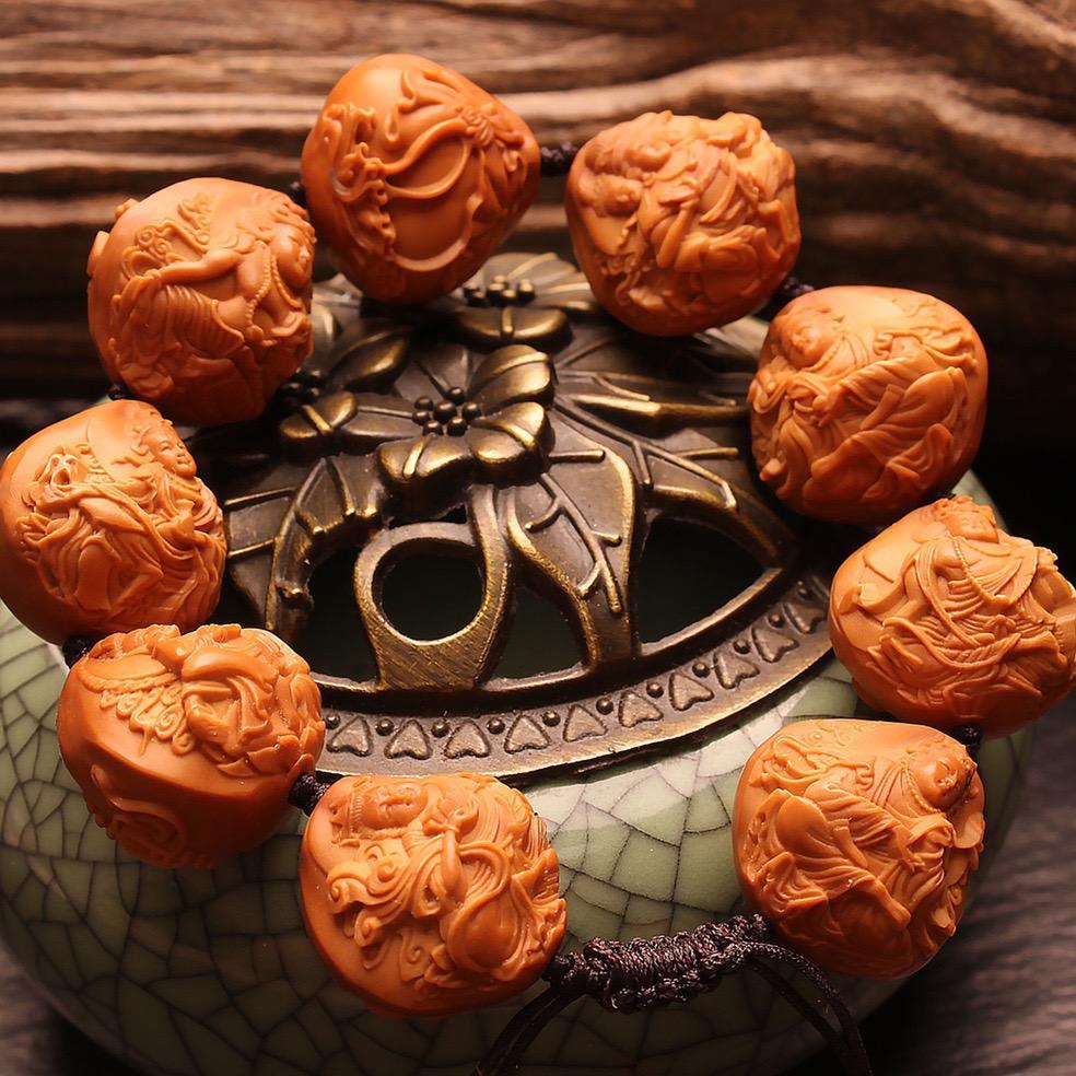 祥之瑞核雕文玩