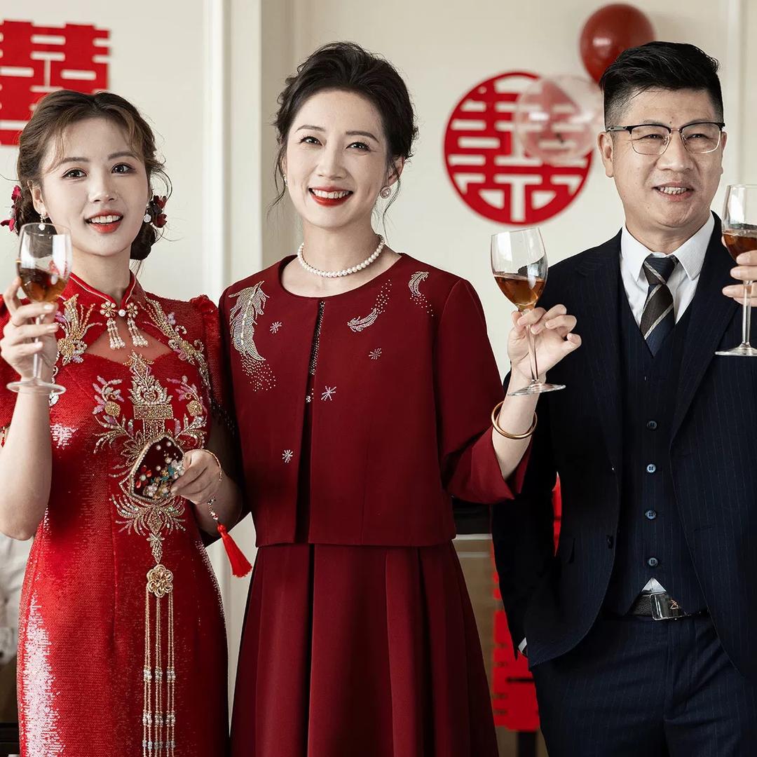 唯美嫁衣高定妈妈装