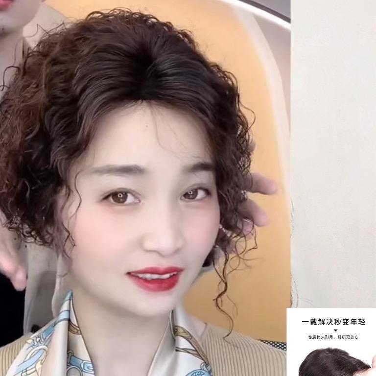 欧美丝.隐形假发