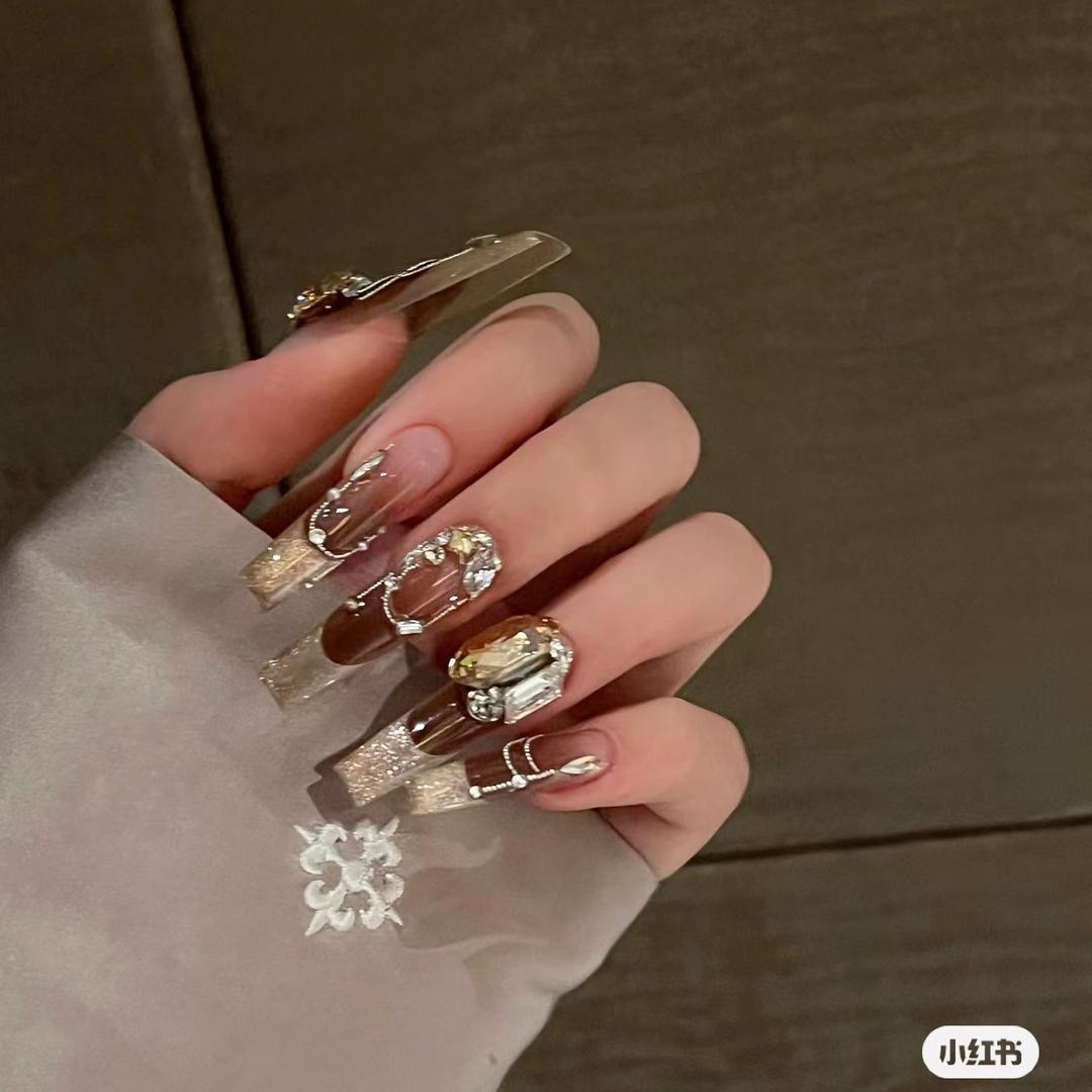 PH纯手工轻奢穿戴甲