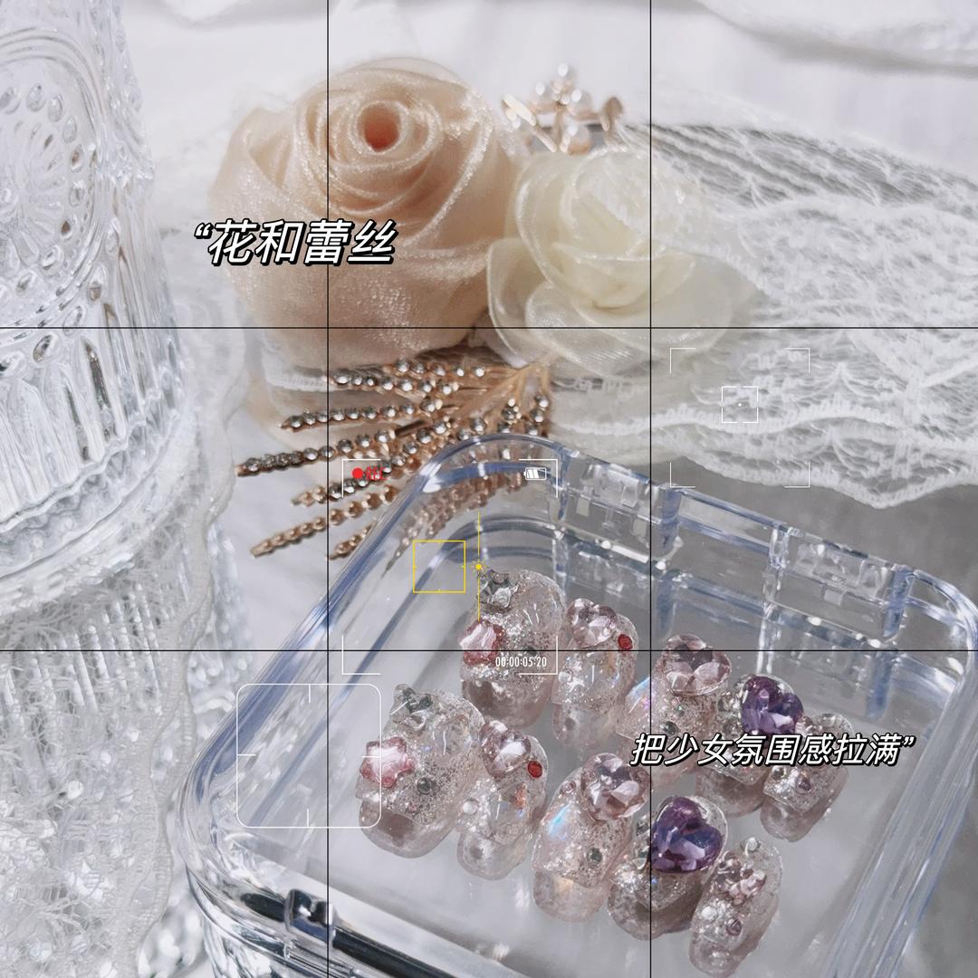 佛系少女手工穿戴甲