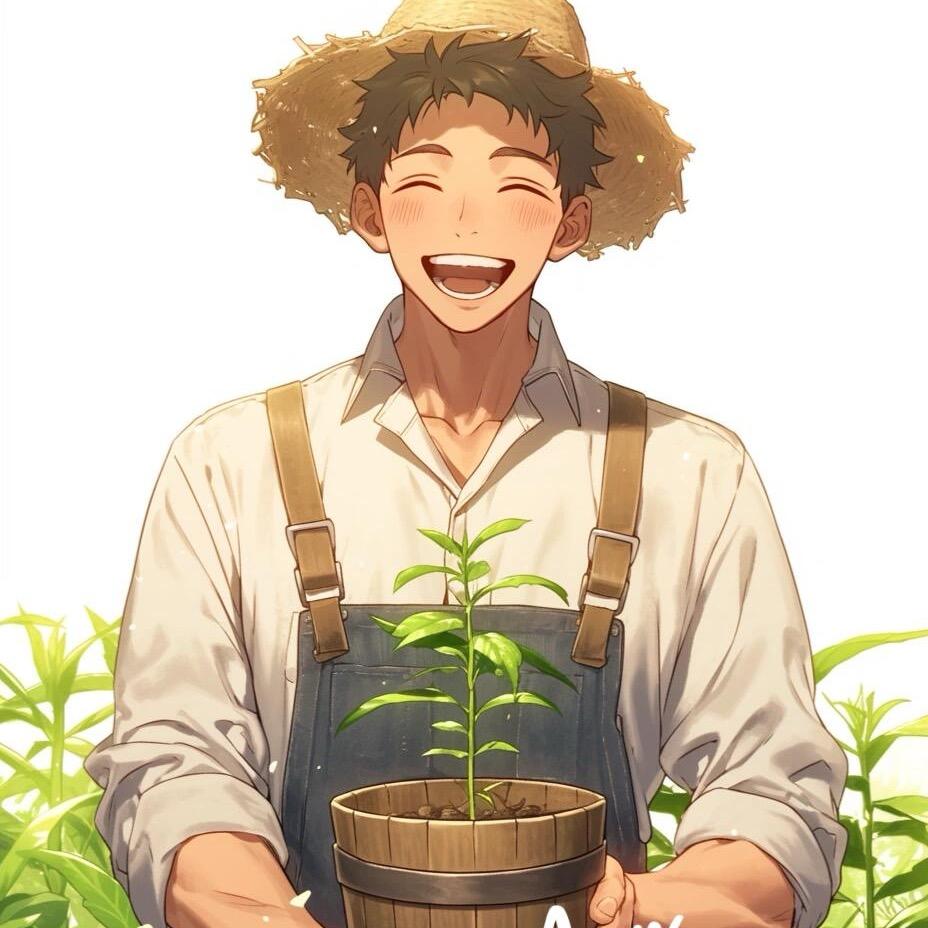 可乐爱养花