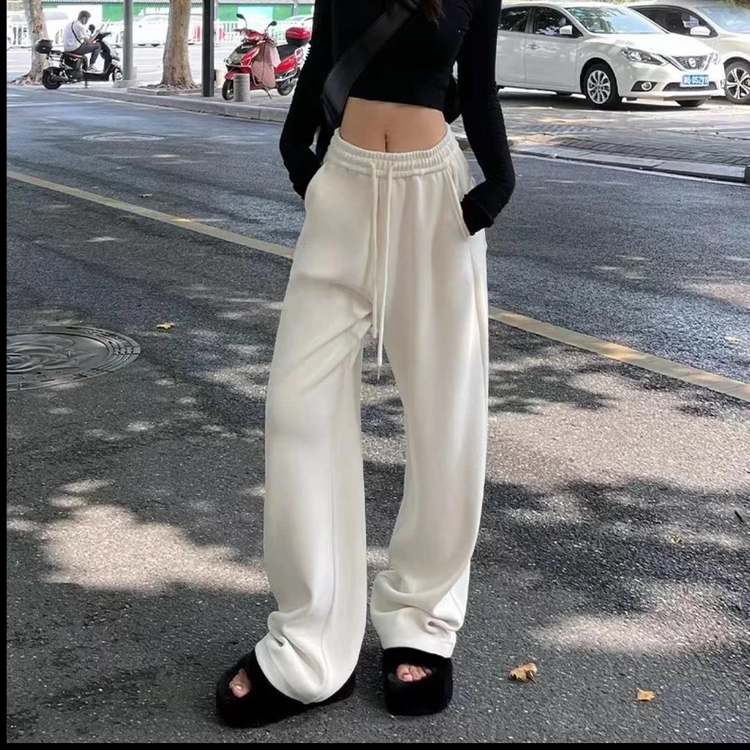 高个子加长女裤穿搭