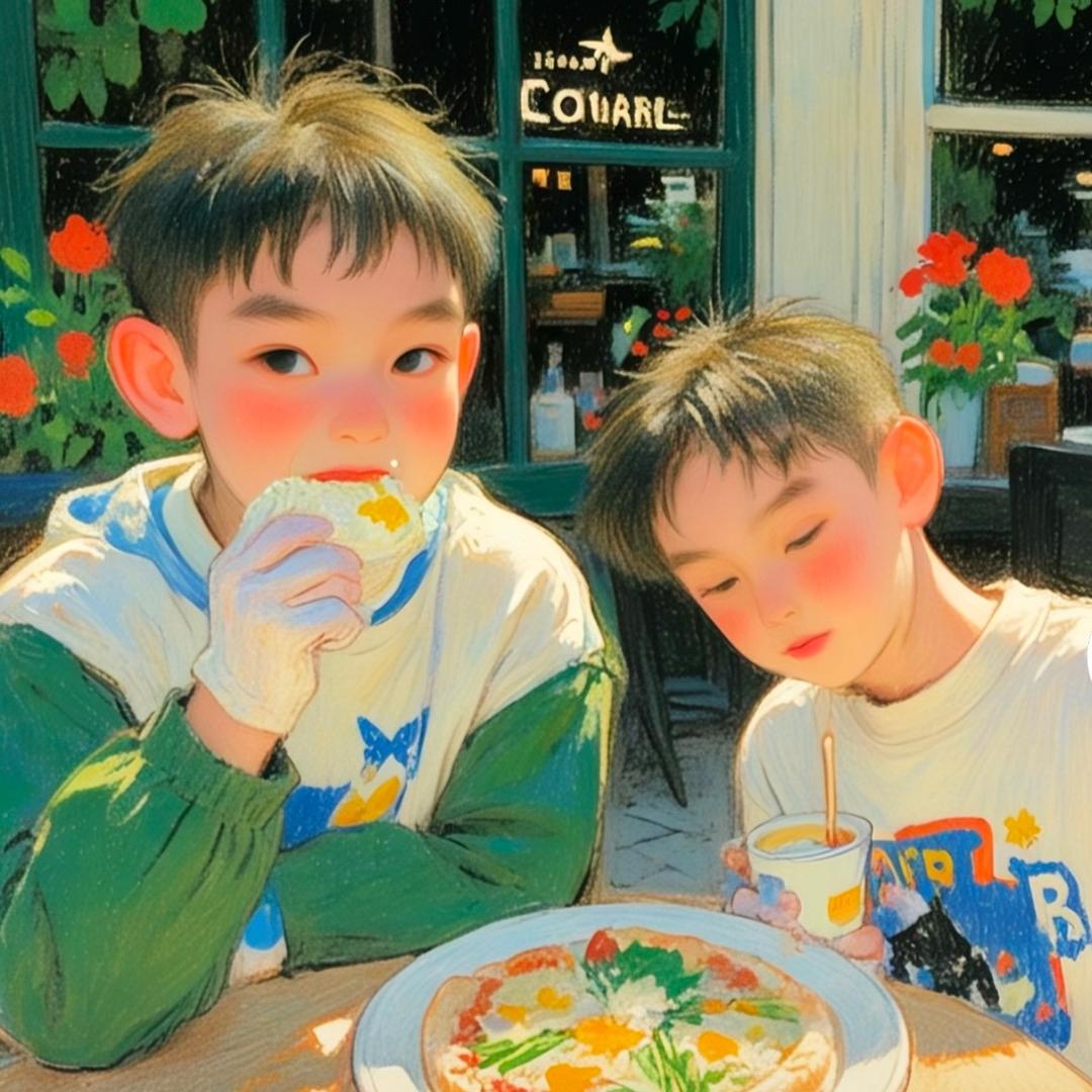 少年两兄弟👬。🌚🌚
