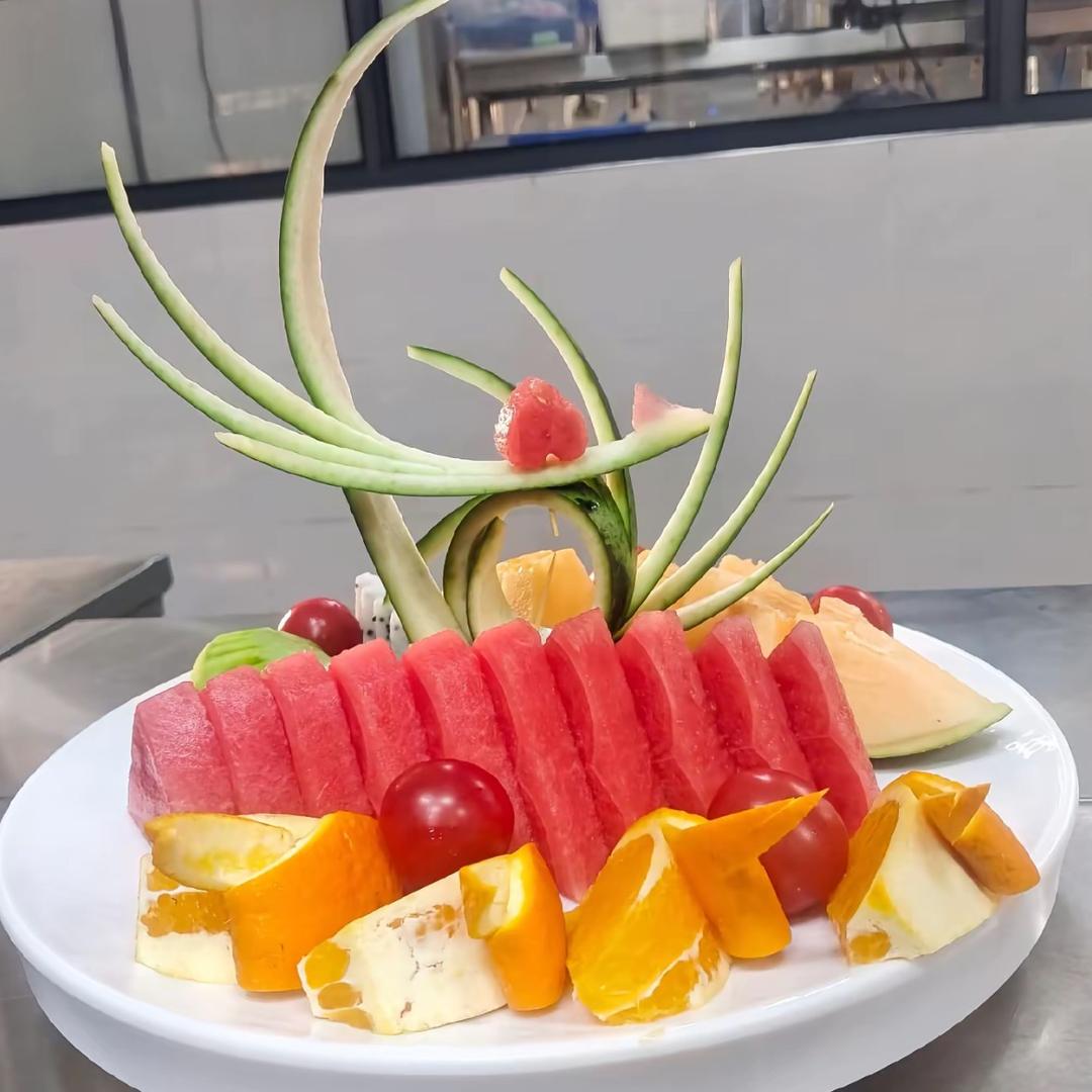 珍(切果盘 雕花)