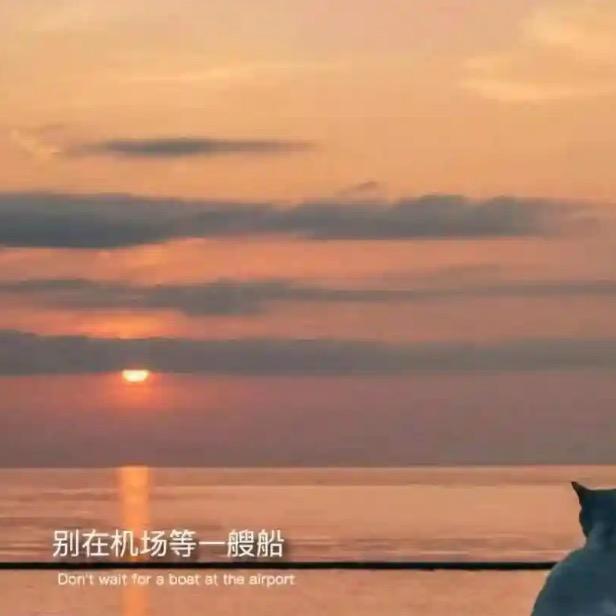 在机场等一艘船