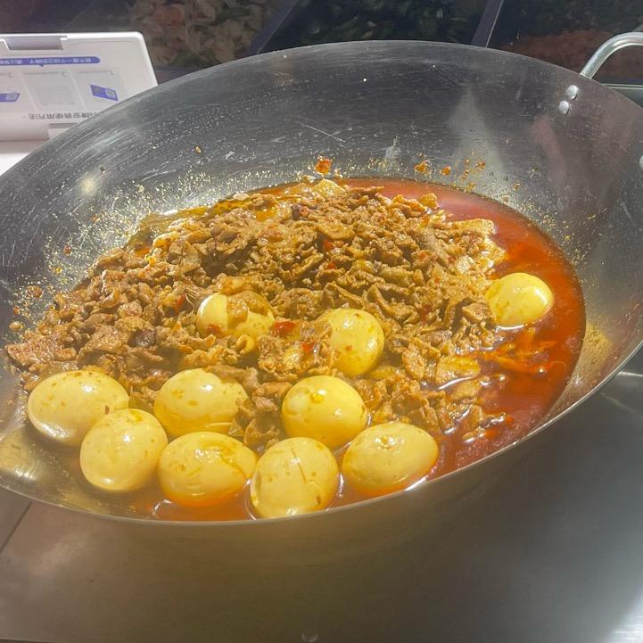 临猗～蒸馍夹肉臊子