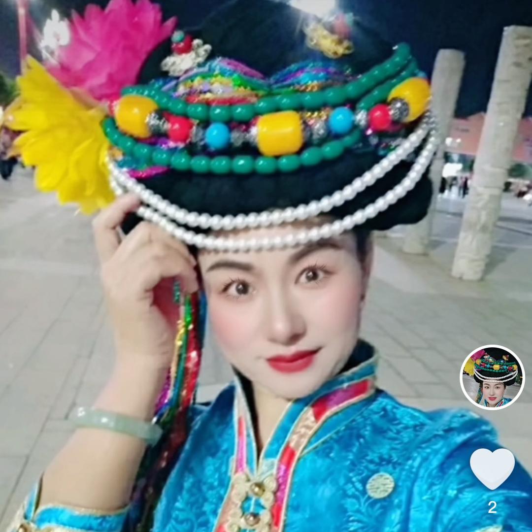 轻挽罗纱醉夕阳