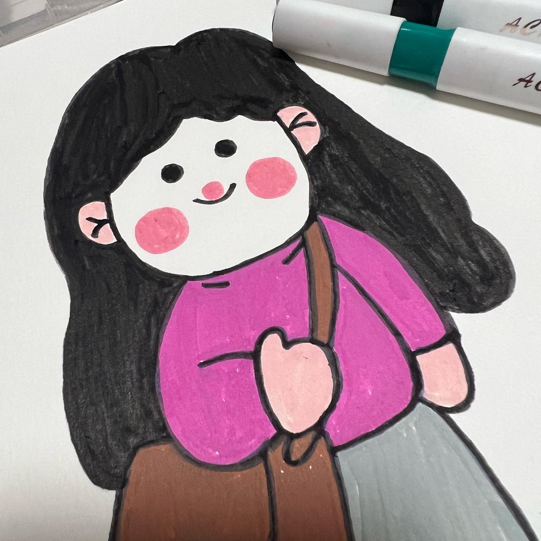 爱画画的小苹果