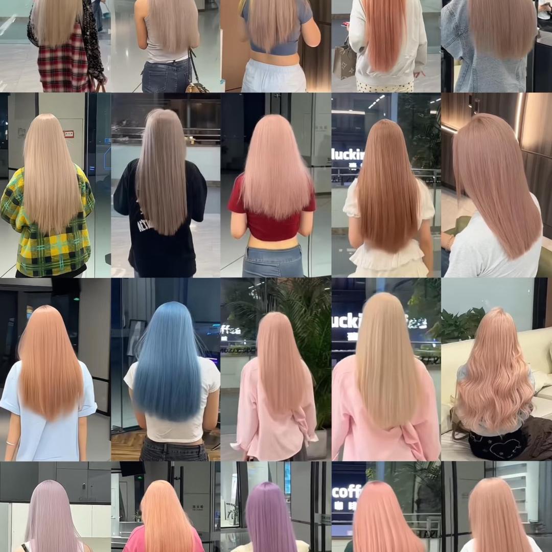 意念造型专业接发.染发