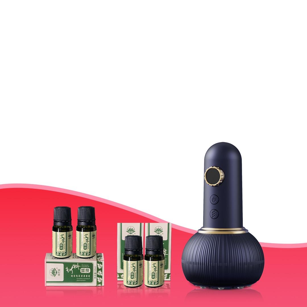 刮痧拔罐热敷按摩器厂家直供