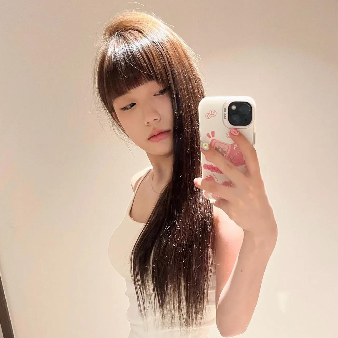 甜妹齐刘海