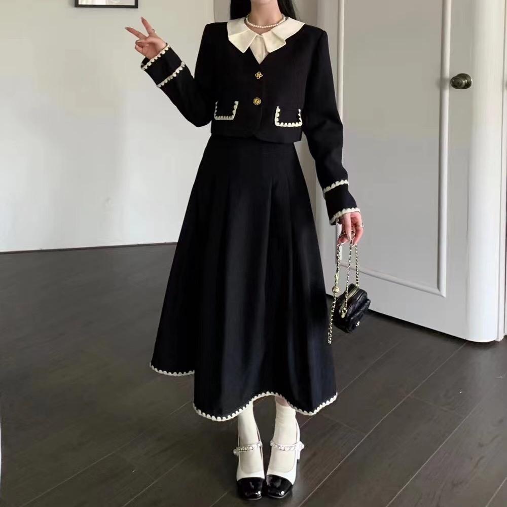 妞丫头小香风套装