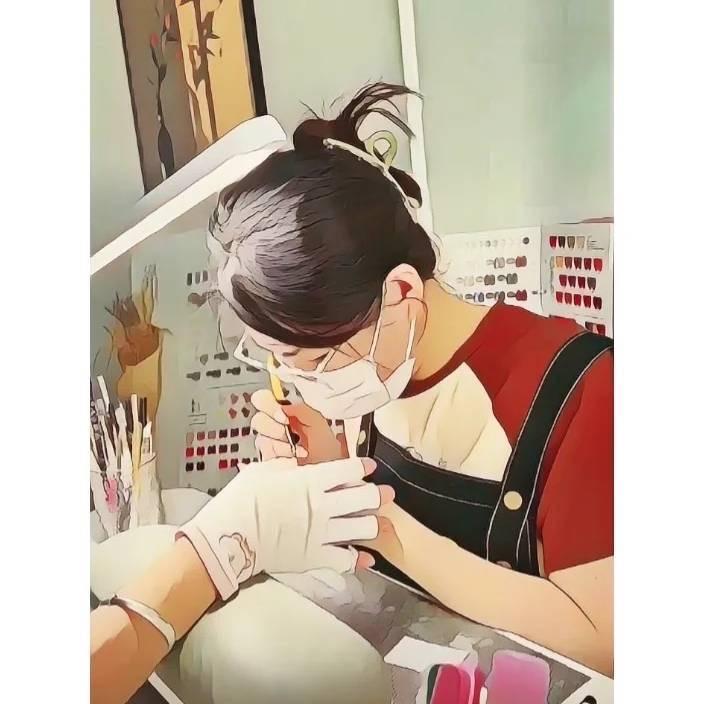 美甲美睫纹绣新娘妆，招学徒