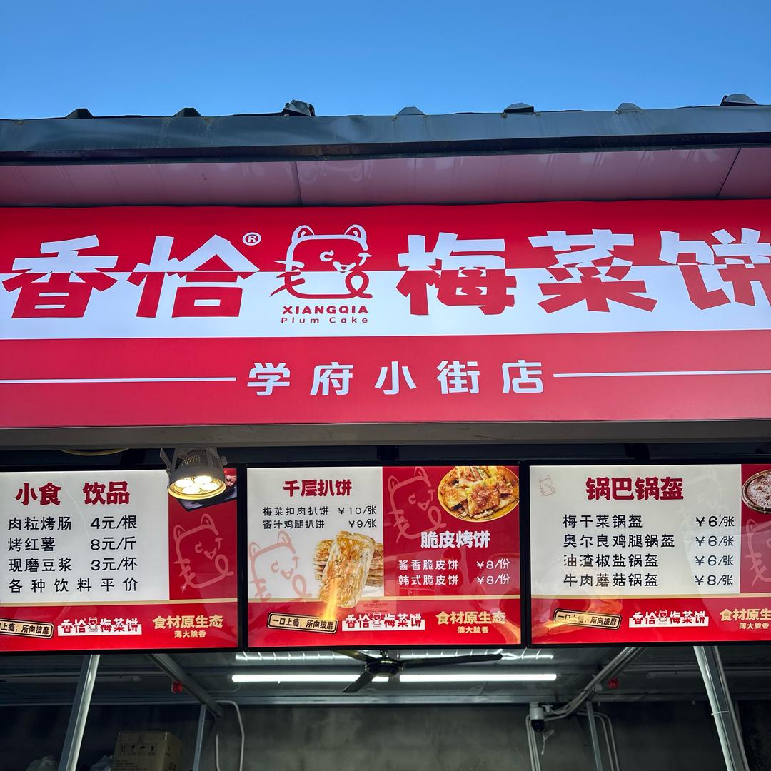 重生之我在小吃街卖梅菜饼