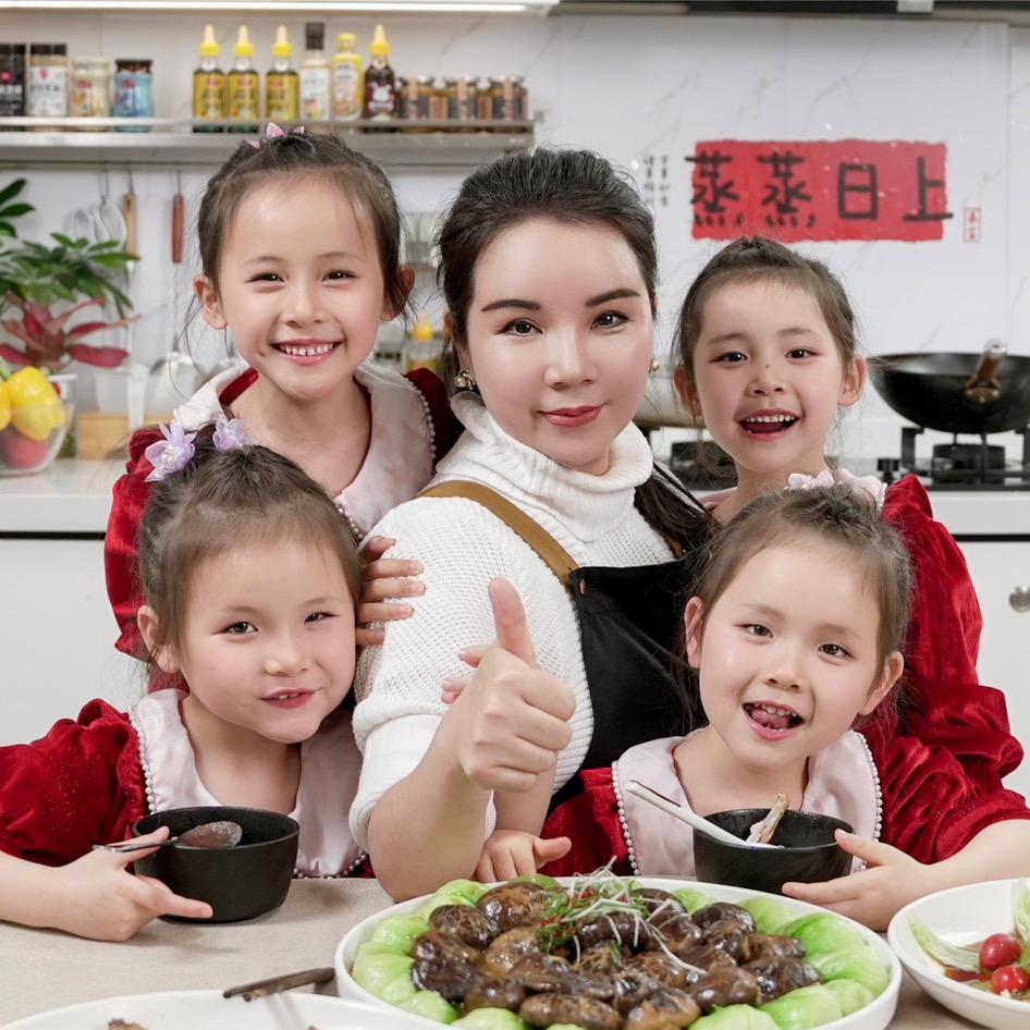 四胞胎婷妈教做菜