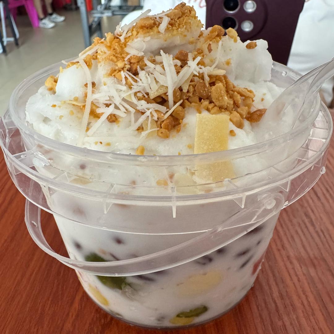 海南炒冰清补凉炸串