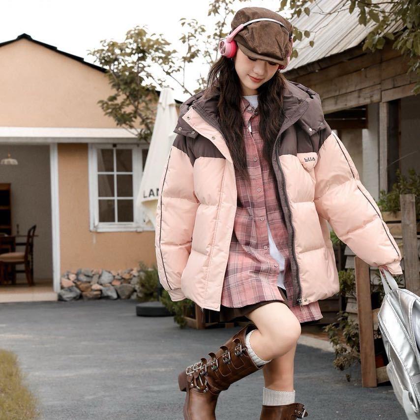 小小鱼青少年羽绒服