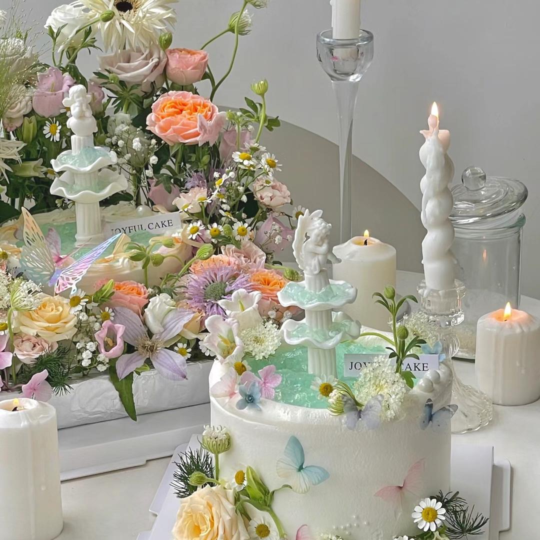 榴米鲜花生日蛋糕同城配送上门