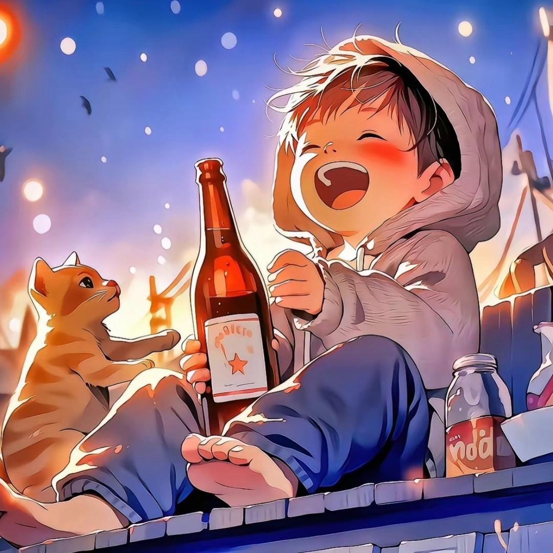 ﹍含着奶嘴唱忐忑的男人。