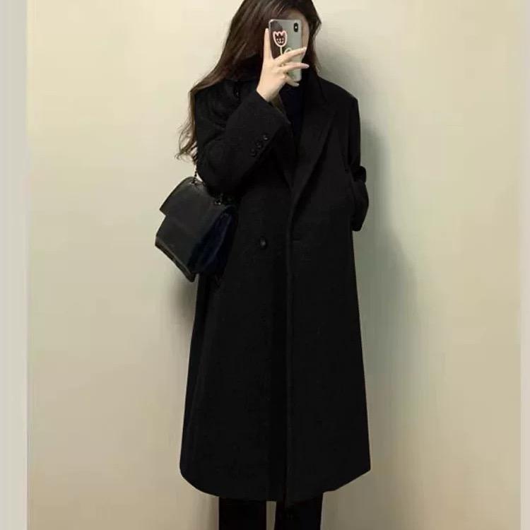 凤梨家羊毛大衣