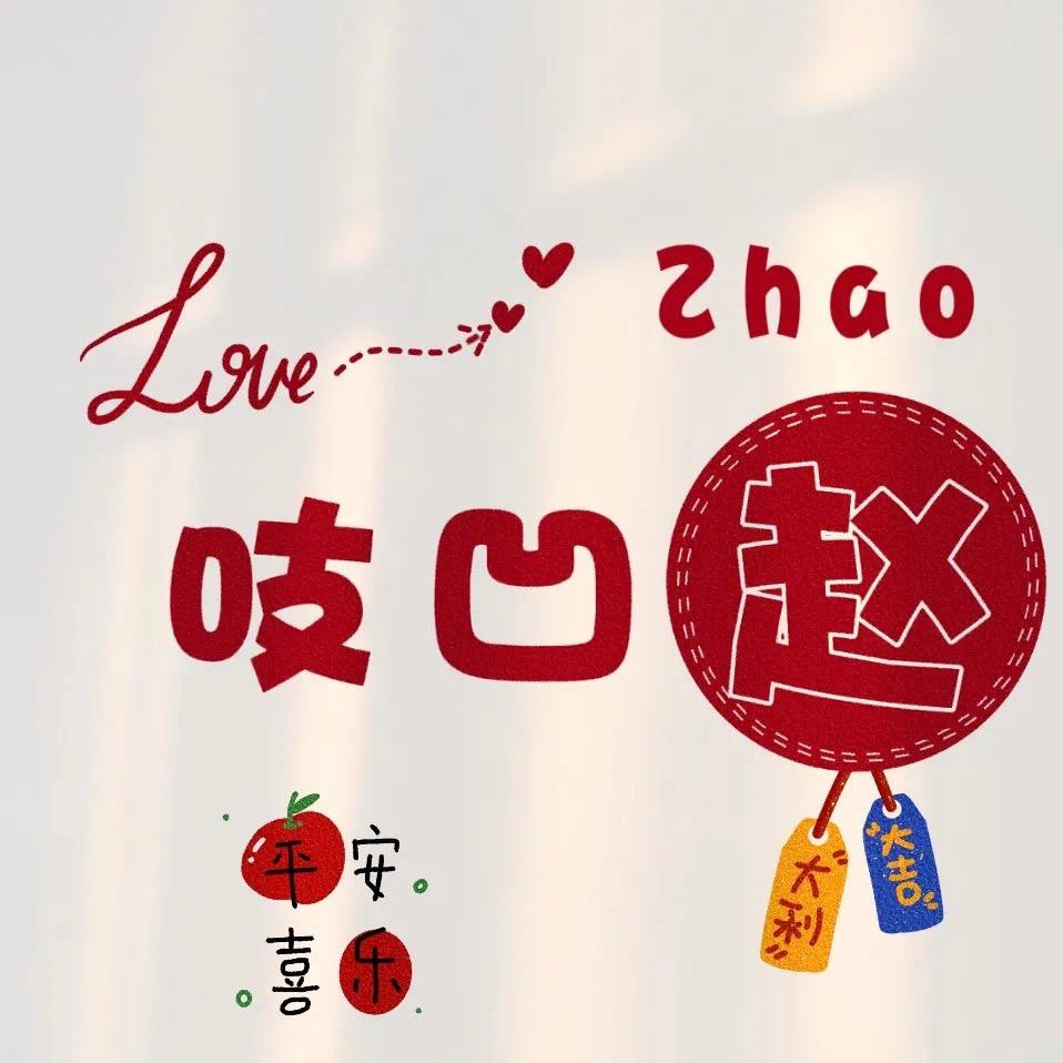 就是赵赵啊。