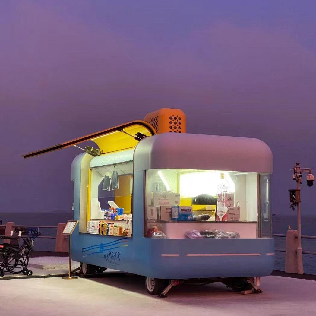青青电动餐车小吃车厂家
