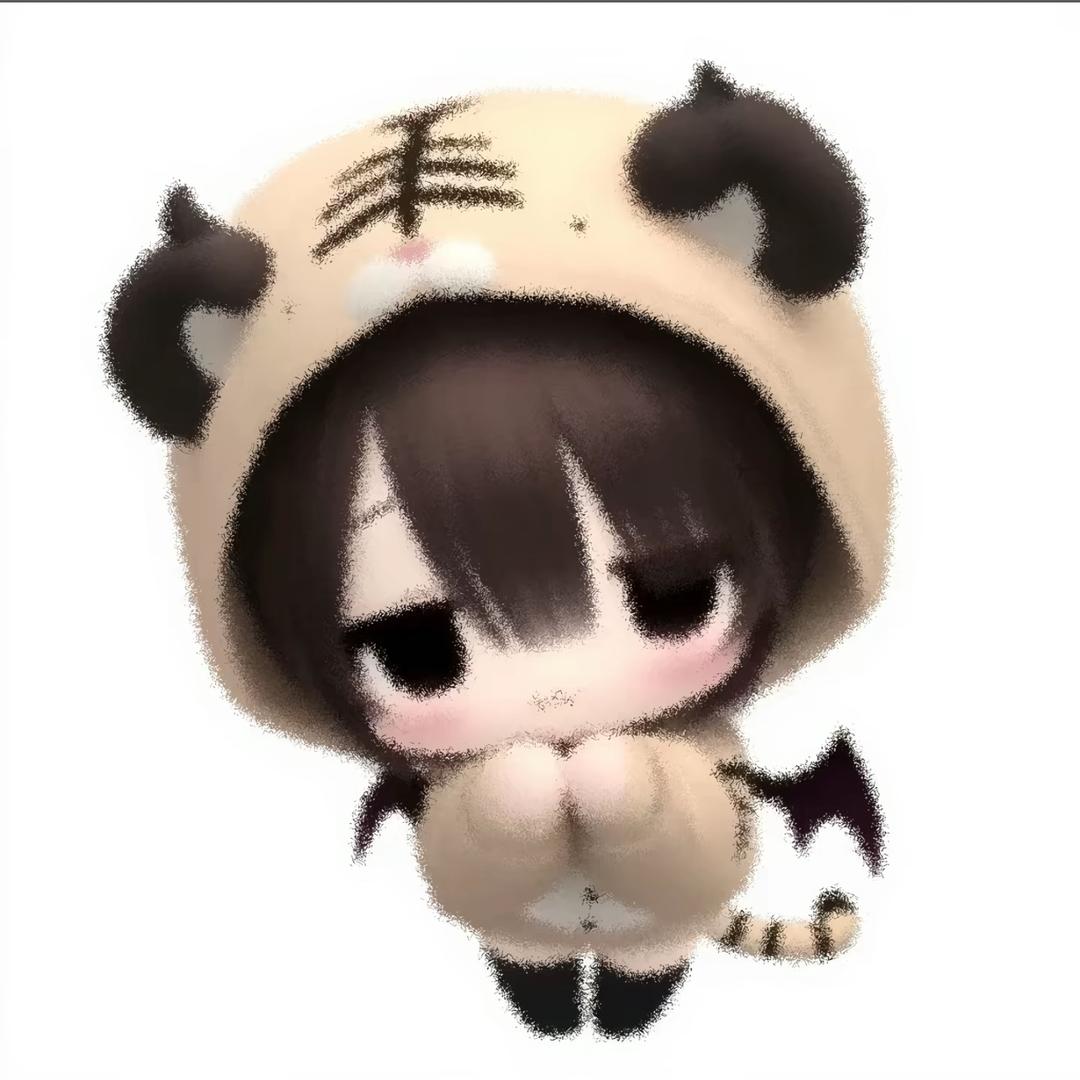 呆呆猫＞𐋣＜（穿孔师版）