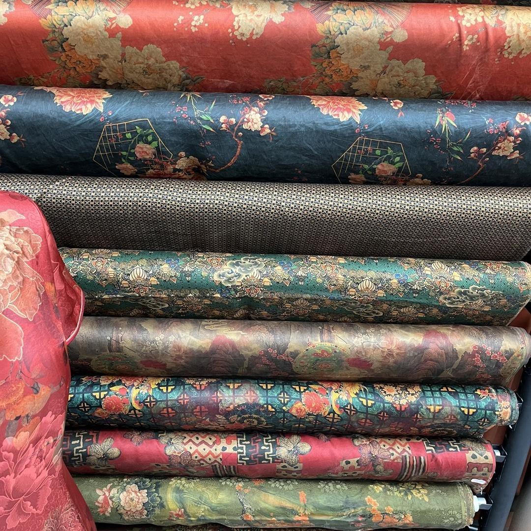 手牵手布料