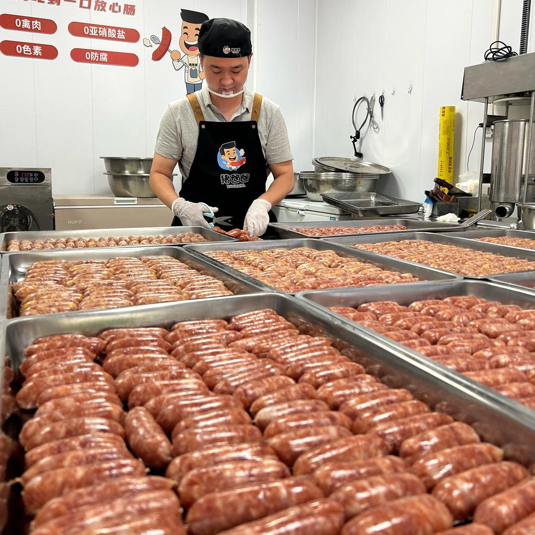 猪爸爸手工鲜肉烤肠「小号」