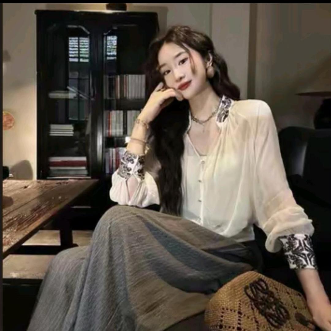三吉黑花 爆款穿搭.