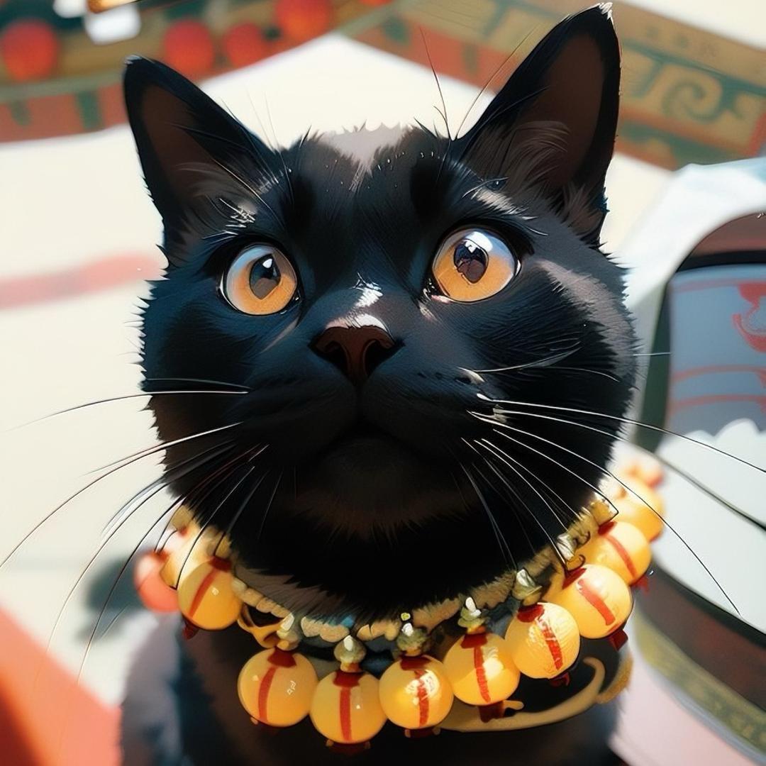 黑米是只可爱喵