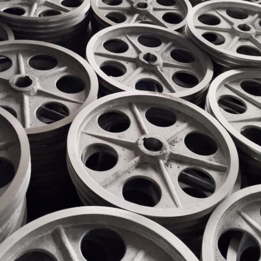 农机皮带轮铡草机齿轮铸铁配件