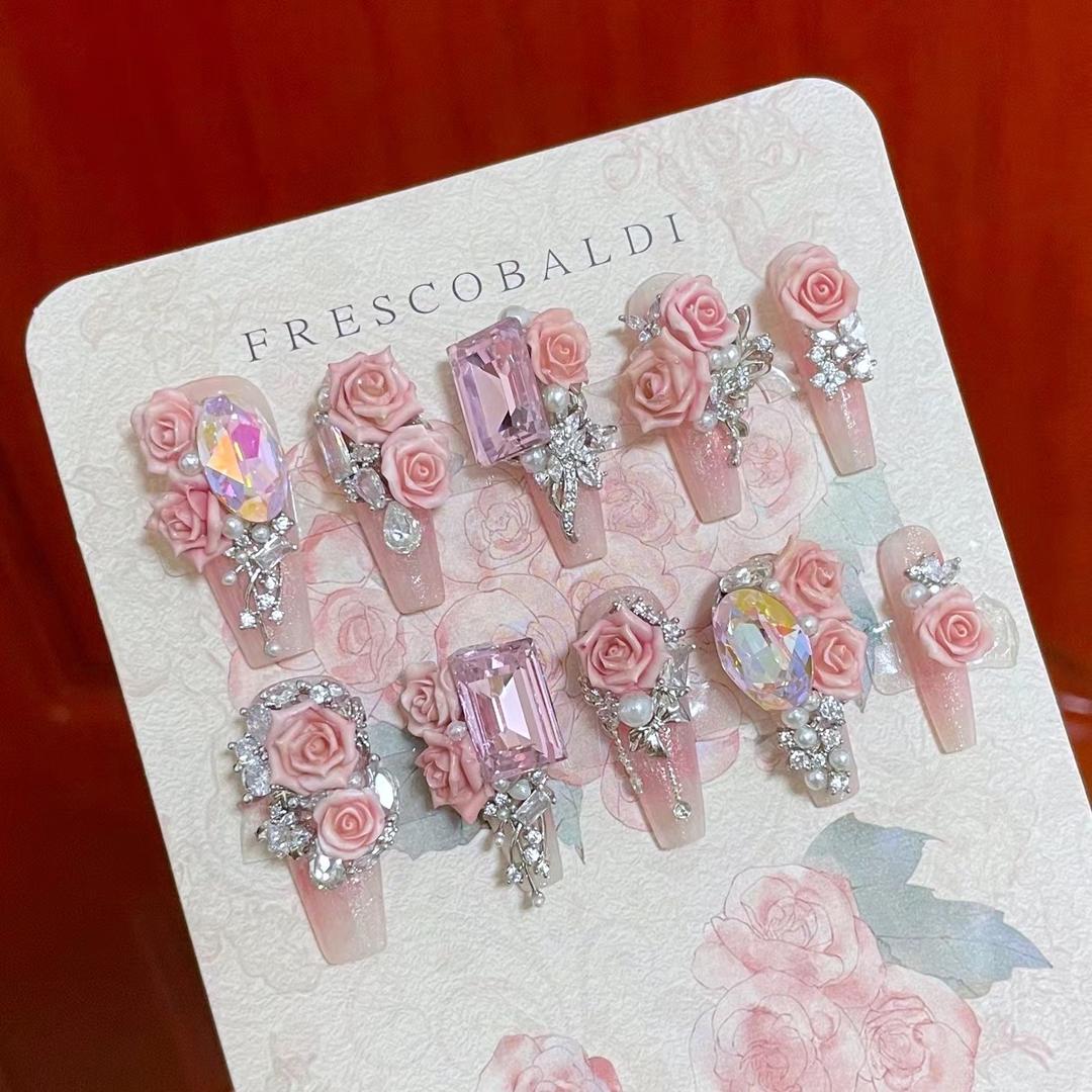 彩瑟美甲DIY饰品