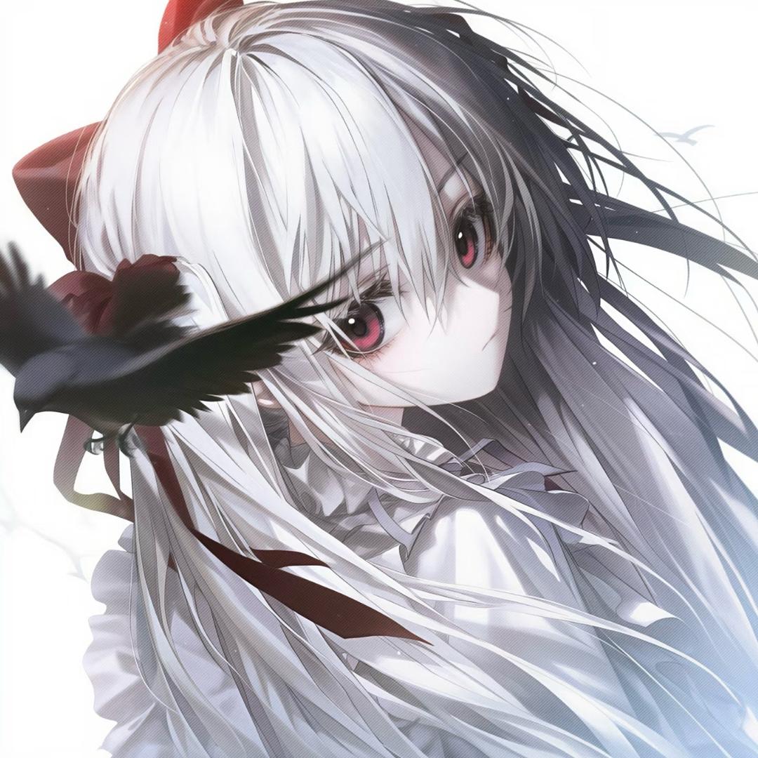 打湿睫尾的是消融的雪还是长恨的泪