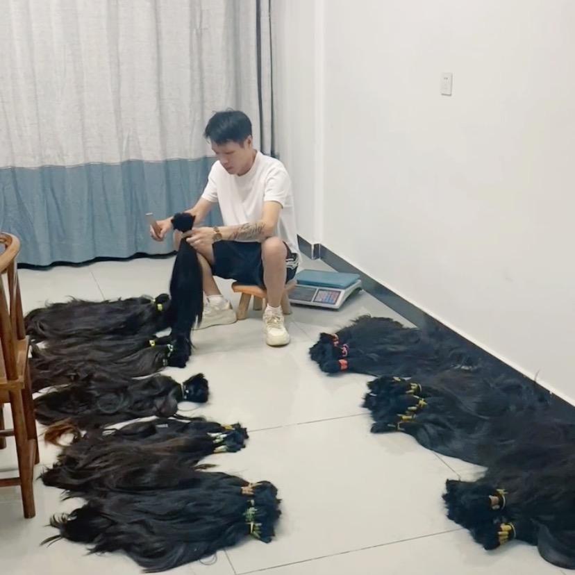 董哥收头发