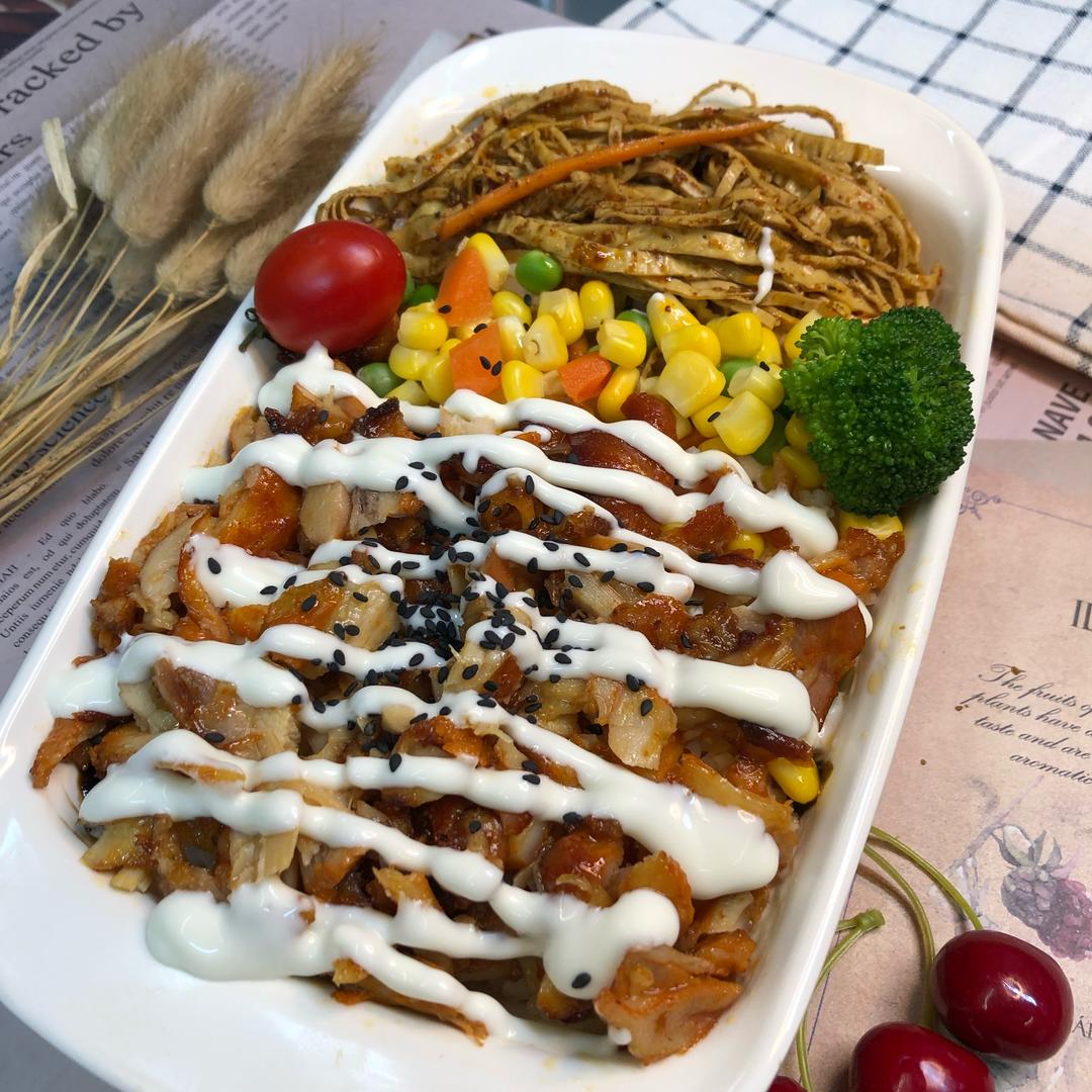 胖先森烤肉拌饭