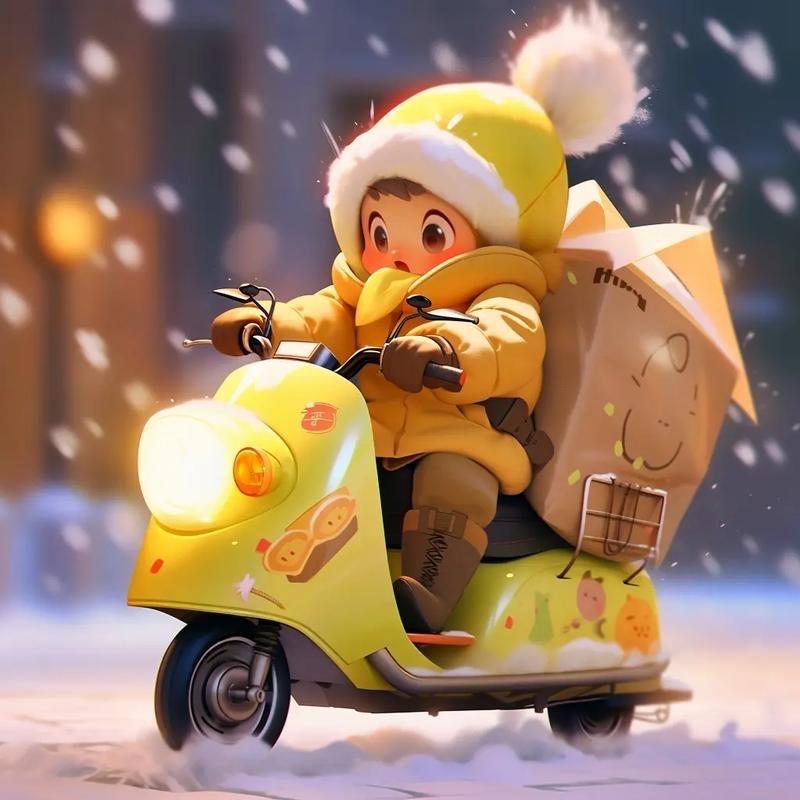 哈喽来跑外卖了