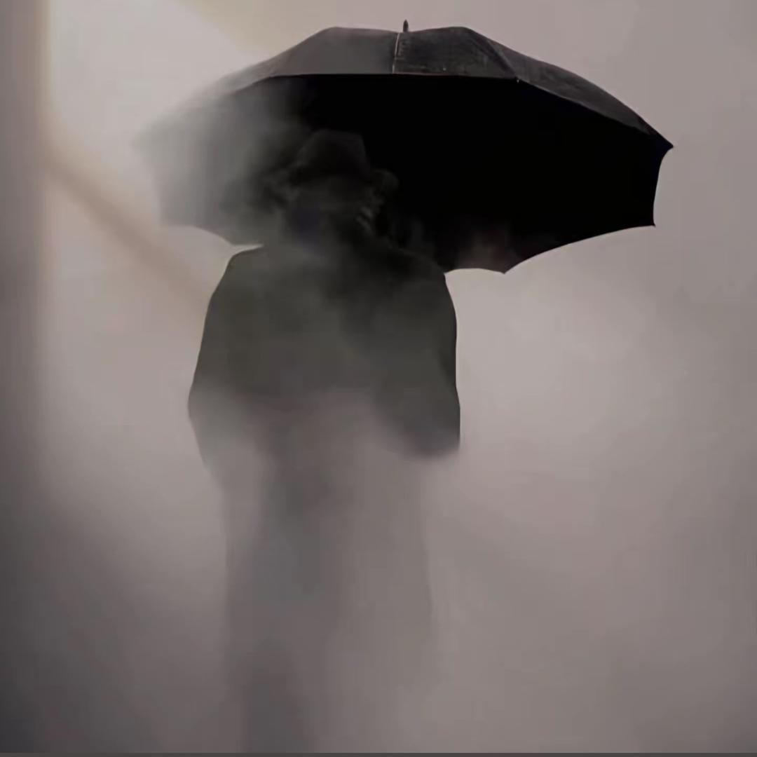 晴天里的雨伞