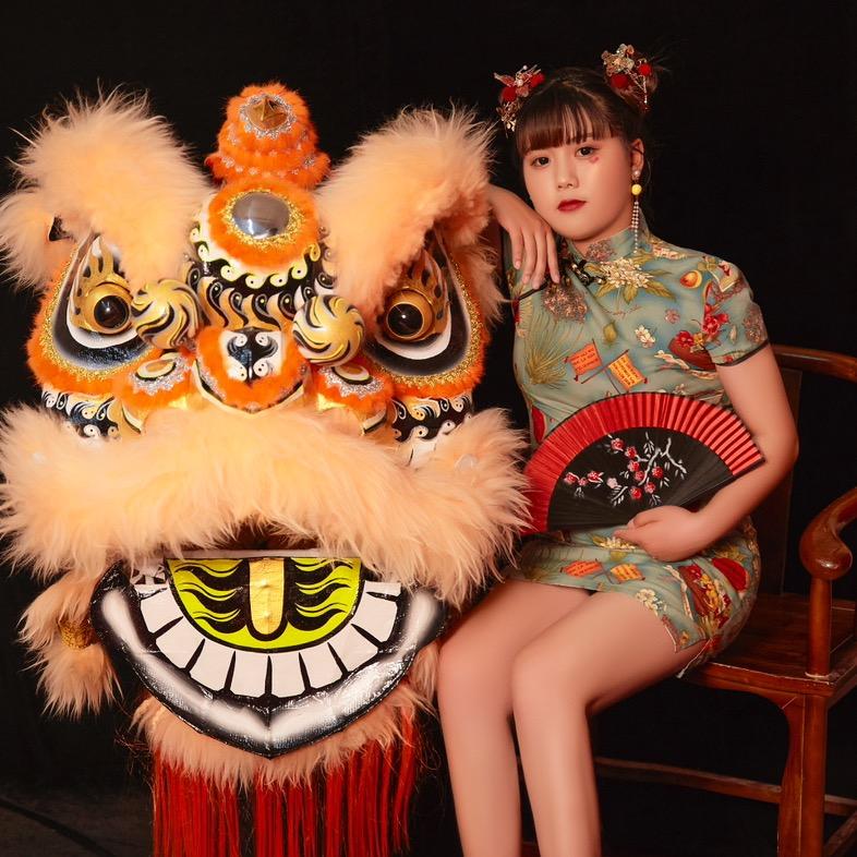 舞狮姐（狮尾）
