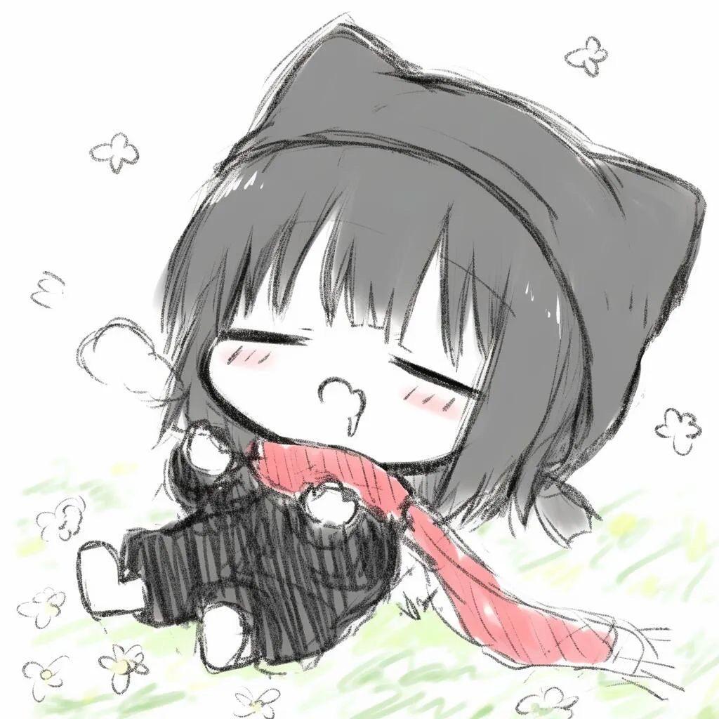 遇到困难睡大觉