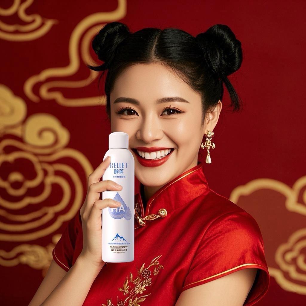 笑笑学妹｜福瑞达颐莲玻尿酸补水喷雾专场