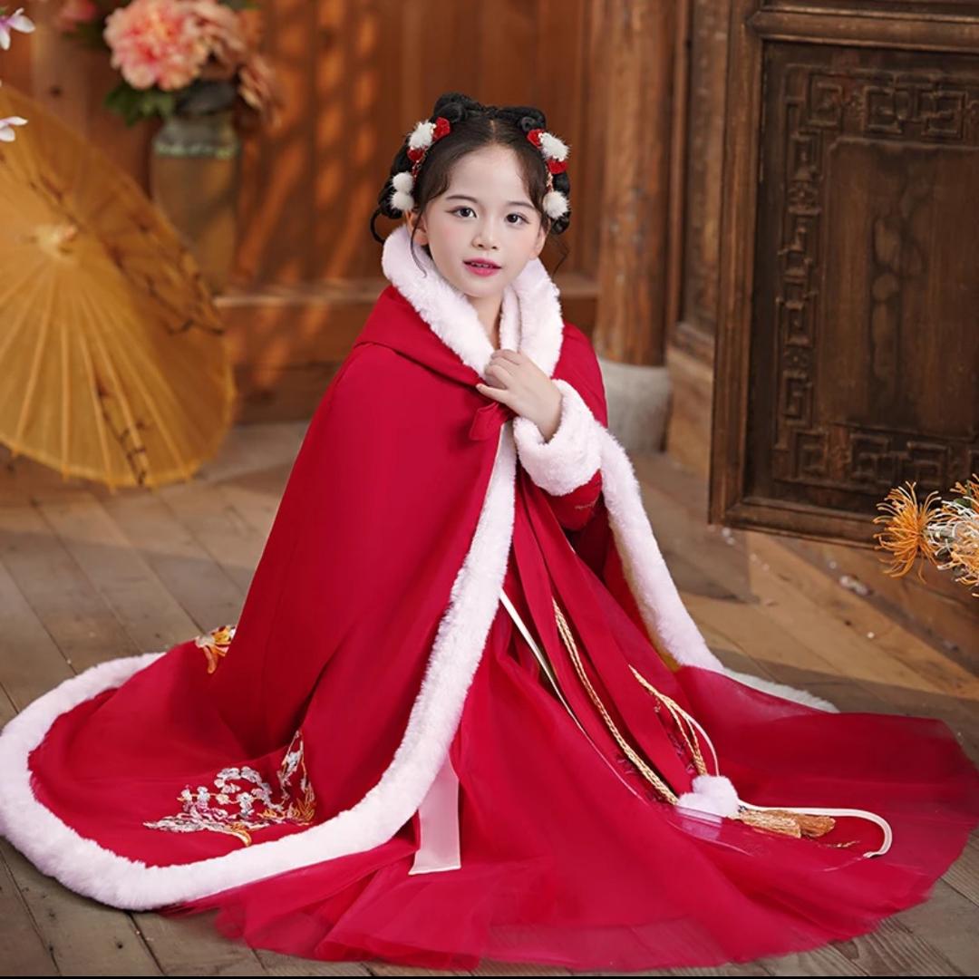 锦书童装汉服