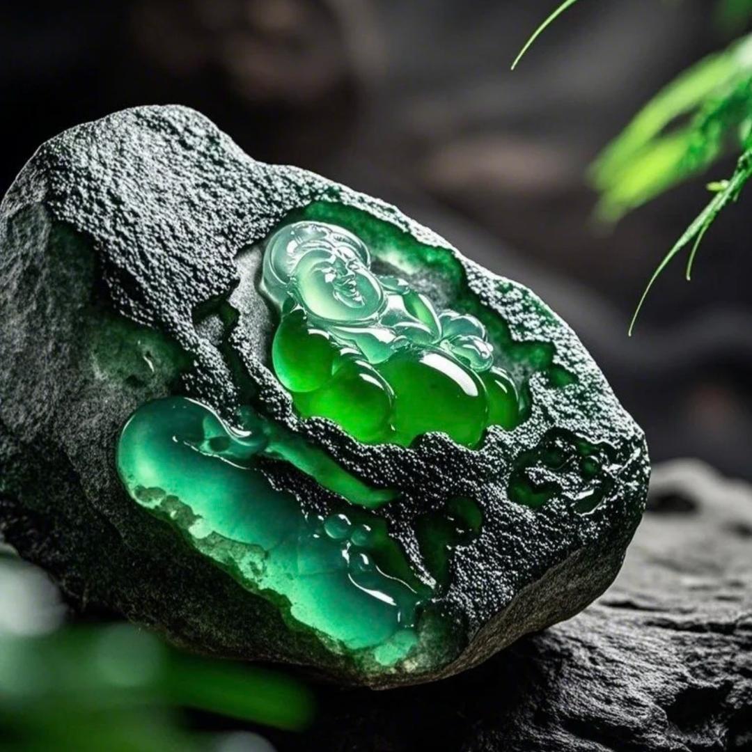 阿文翡翠原石批发