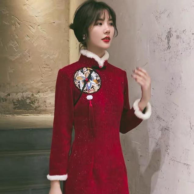 樂贝阁旗袍