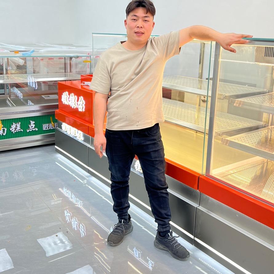 展柜小许糕点柜面包柜冷柜定制工厂