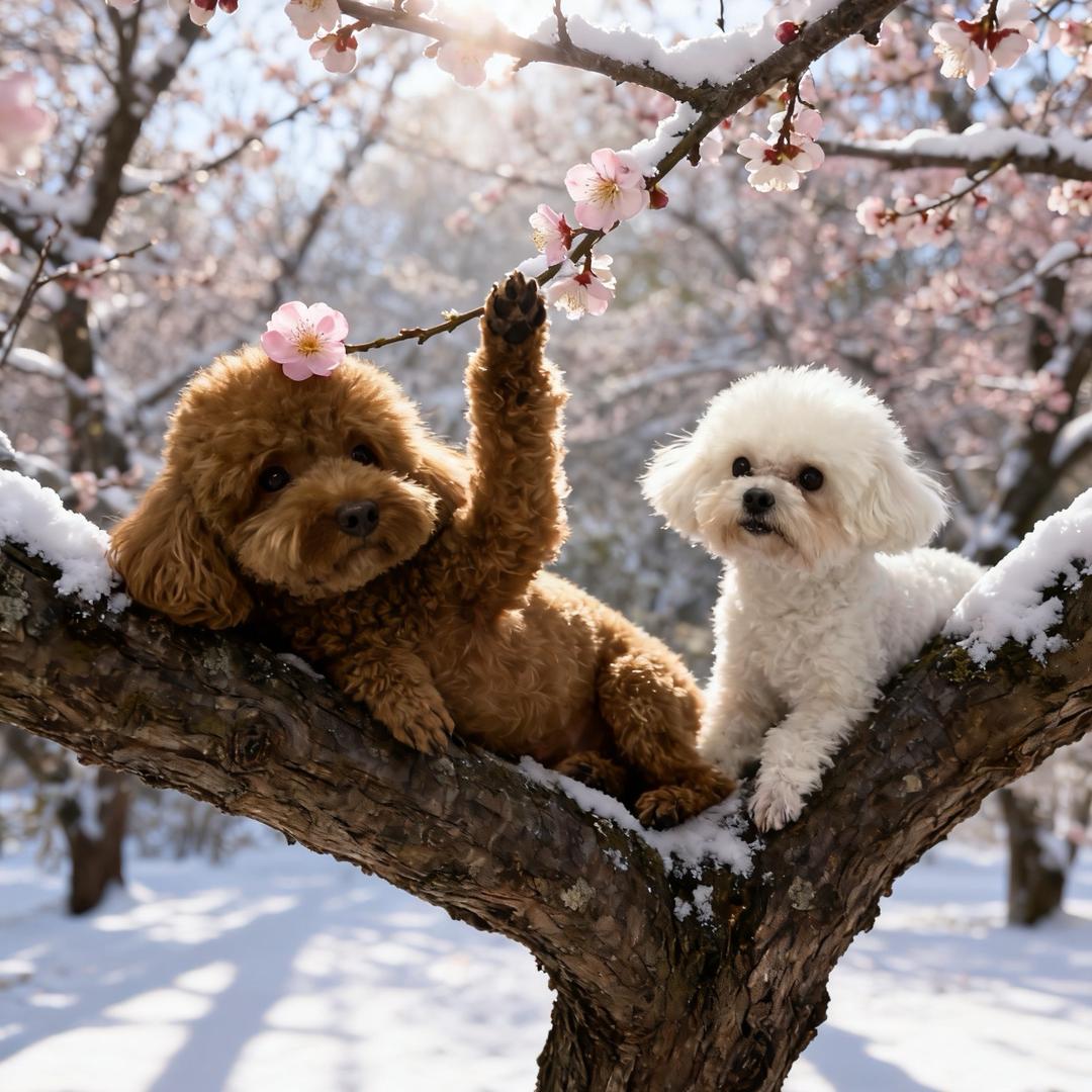 猪蹄和金豆的快乐生活🐶